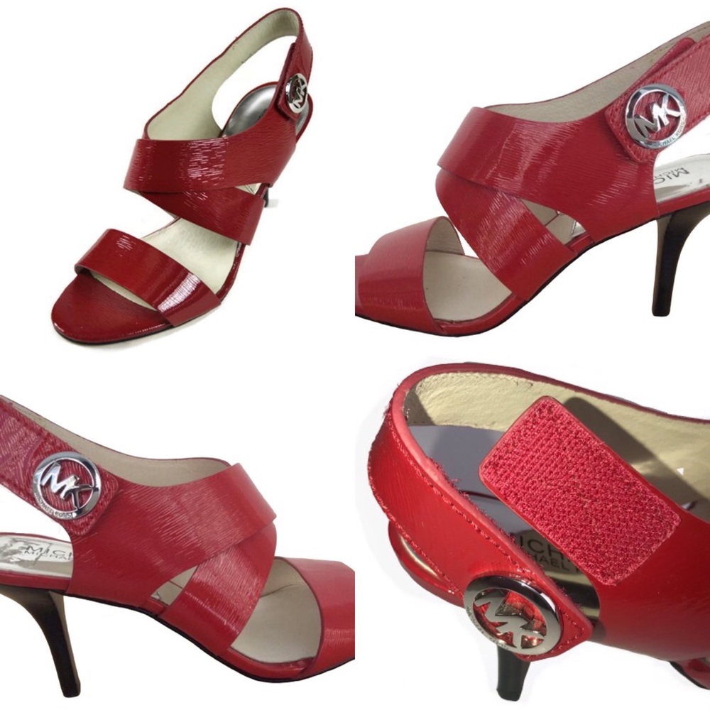 MICHAEL KORS Joselle Heels PatentLeather Slingback - Picture 4 of 8